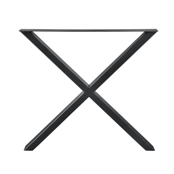 Estructura de mesa Greith juego de 2 en forma de X en varios colores y tamaños [en.casa]