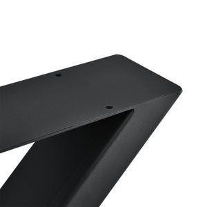Estructura de mesa Greith juego de 2 en forma de X en varios colores y tamaños [en.casa]