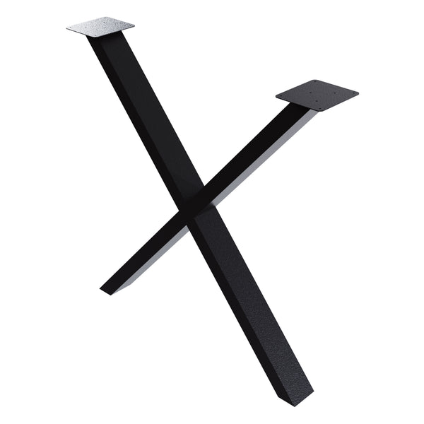 Estructura de mesa Høng negra varios tamaños [en.casa]