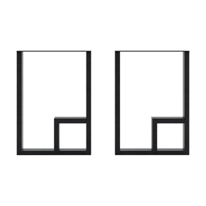 Estructura de mesa Kauhava juego de 2 acero [en.casa]