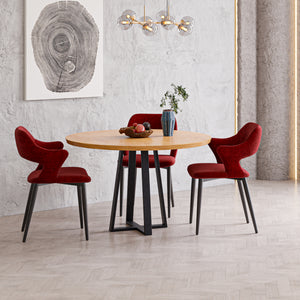 Estructura de mesa Kemijärvi acero [en.casa]