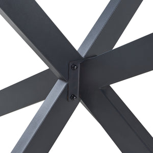 Estructura de mesa Oberau acero [en.casa]