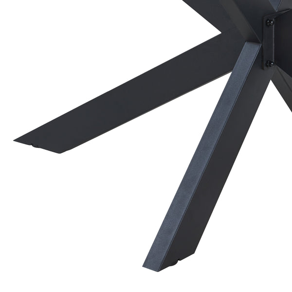 Estructura de mesa Oberau acero [en.casa]