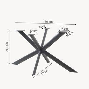 Estructura de mesa Svallersun [en.casa]
