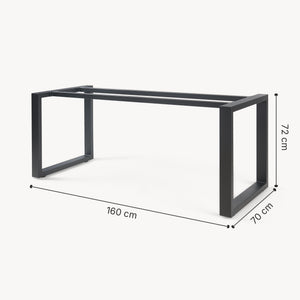 Estructura de mesa Vestmalu [en.casa]