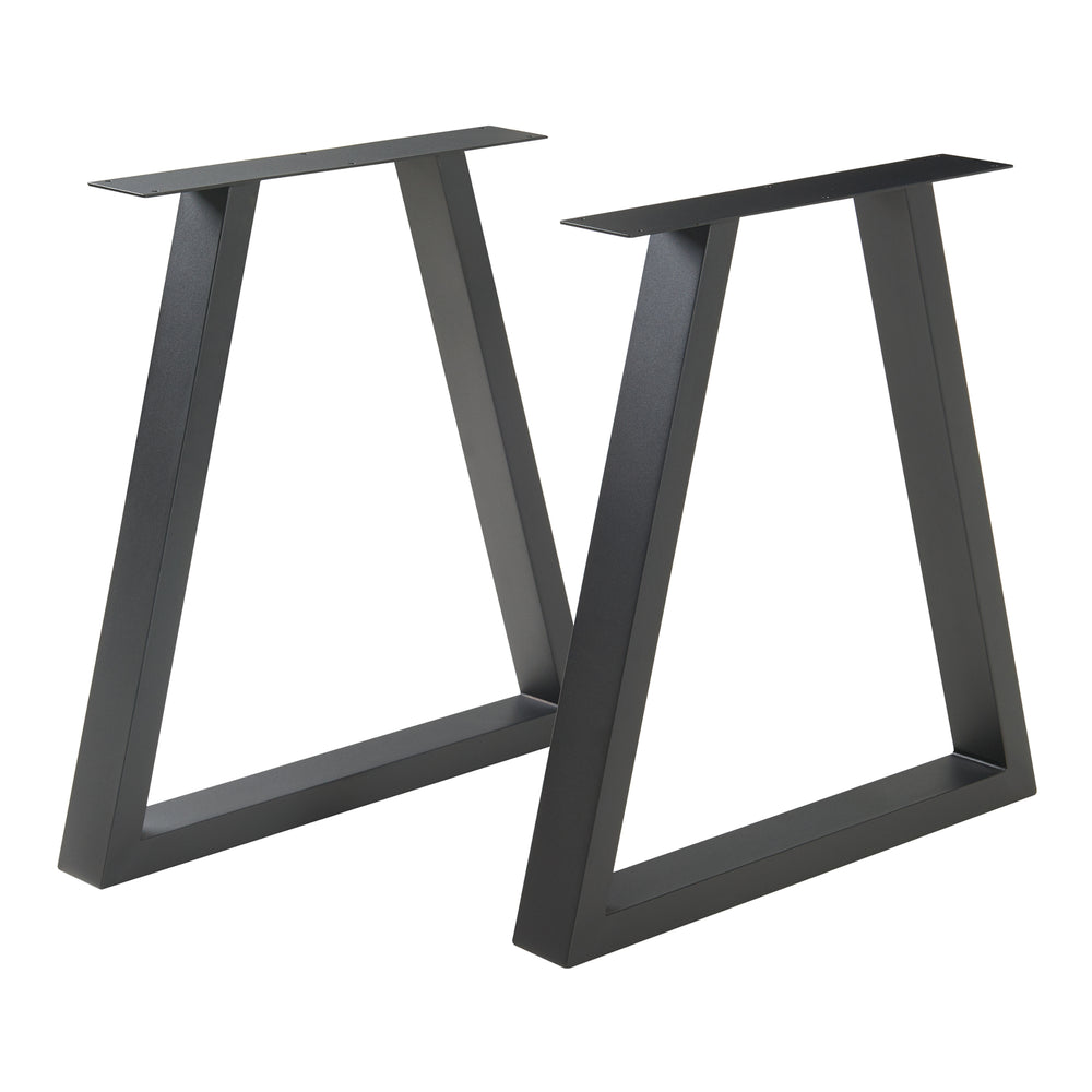 Estructura de mesa juego de 2 Lyngby 72x55/70cm negro [en.casa] - premiumXL