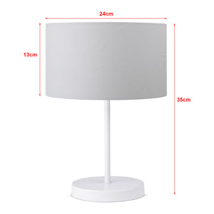 Lámpara de mesa Margate metal 1xE27 en varios colores [lux.pro]