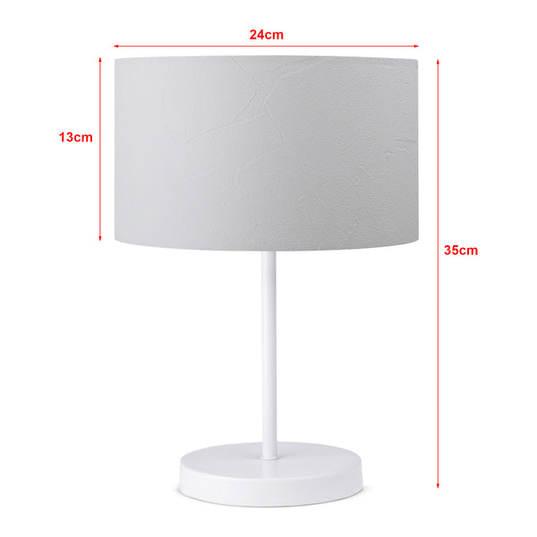 Lámpara de mesa Margate metal 1xE27 en varios colores [lux.pro]