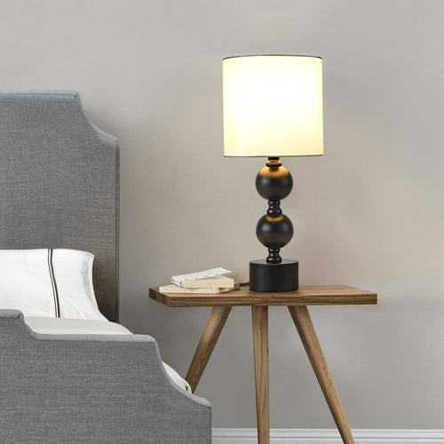 Lámpara de mesa Wrexham de 1 llama, 40 cm de alto [lux.pro]