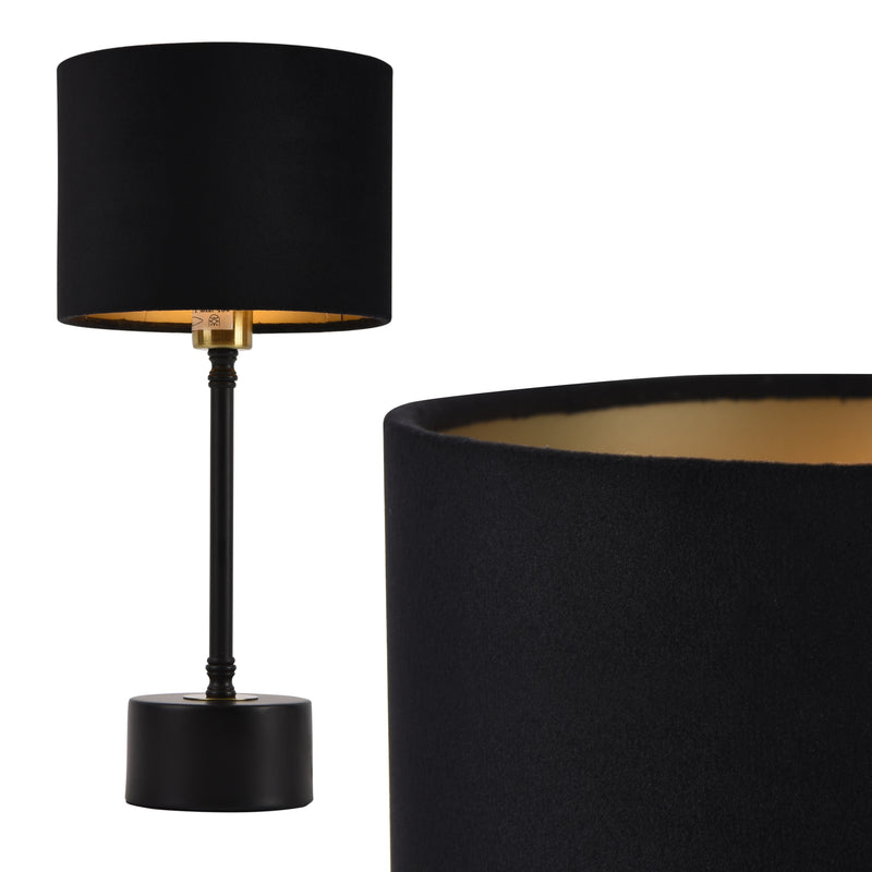 Esquema acotado Lámpara de mesa Deventer [lux.pro]