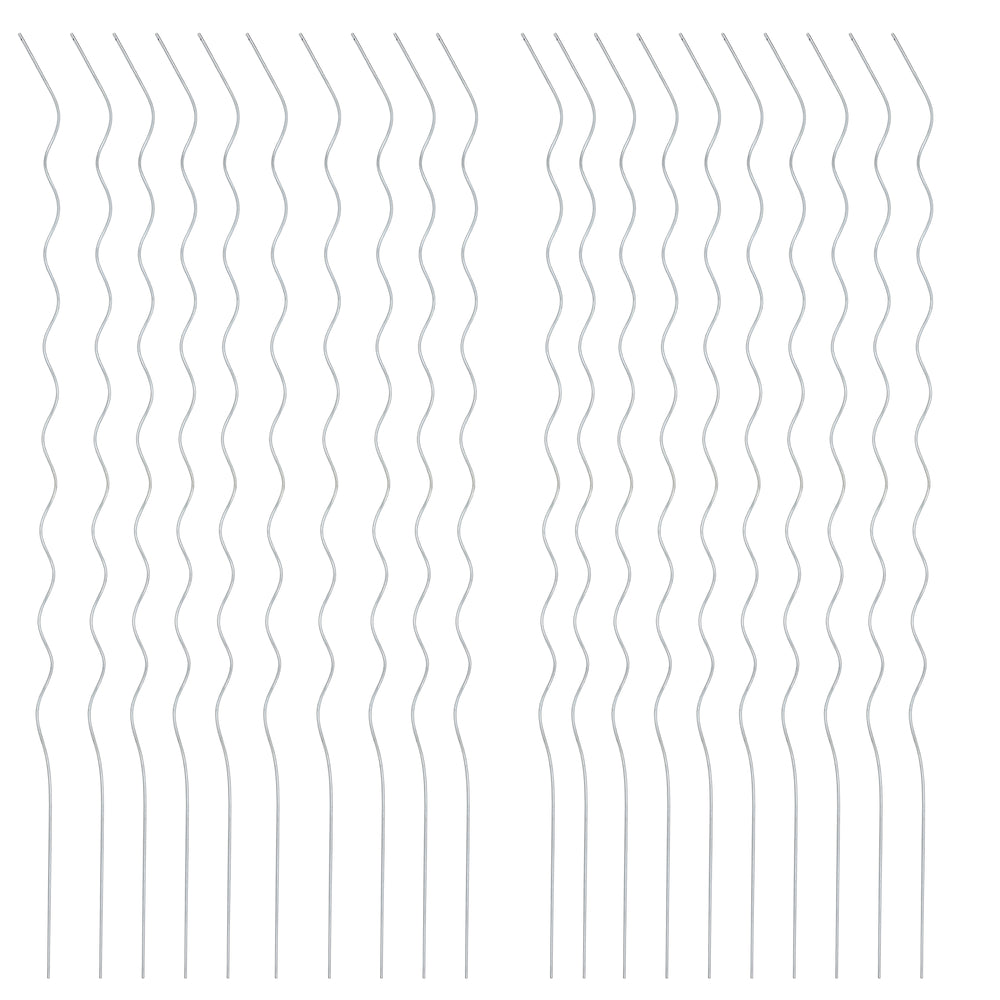 20x Soporte para tomates en espiral, soporte para plantas, soporte para enredaderas [pro.tec]