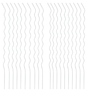 20x Soporte para tomates en espiral, soporte para plantas, soporte para enredaderas [pro.tec]