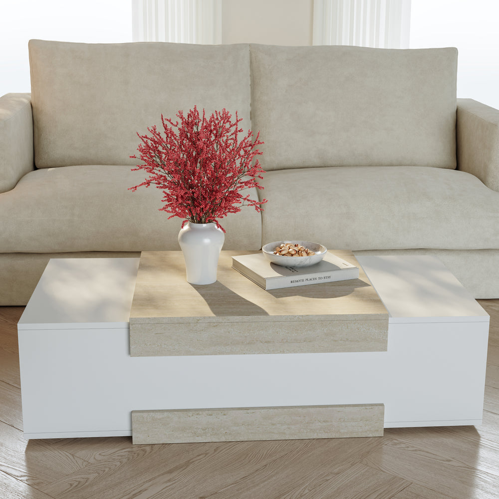 Mesa de centro Eljak 110x57x31 cm [en.casa]