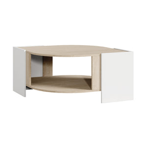 Mesa de centro Klipsari 75x75x40 cm [en.casa]