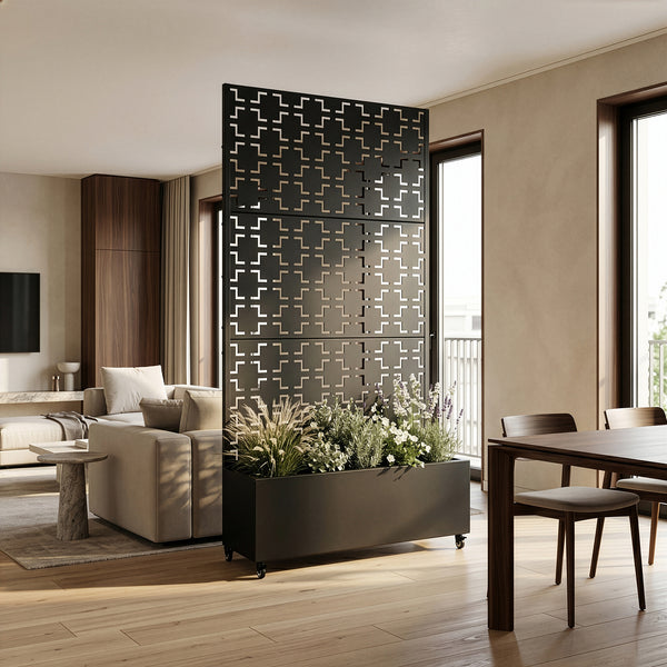 Tabique Aaskis con macetero [casa.pro]