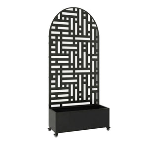 Tabique Bernalda con macetero en forma de arco [casa.pro]