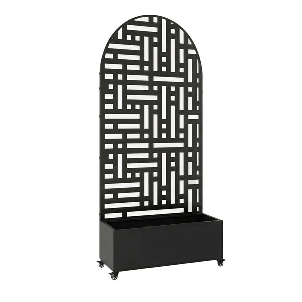 Tabique Bernalda con macetero en forma de arco [casa.pro]