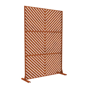 Tabique Kekan exterior acero 180x90/120 cm [casa.pro]