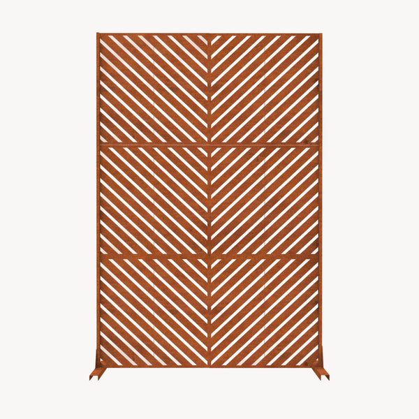 Tabique Kekan exterior acero 180x90/120 cm [casa.pro]