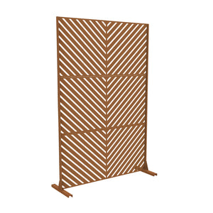 Tabique Kekan exterior acero 180x90/120 cm [casa.pro]