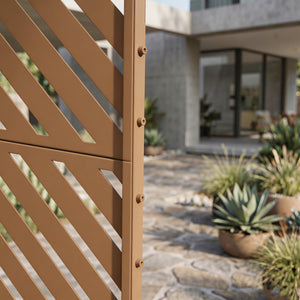 Tabique Kekan exterior acero 180x90/120 cm [casa.pro]