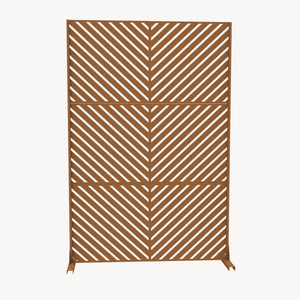 Tabique Kekan exterior acero 180x90/120 cm [casa.pro]