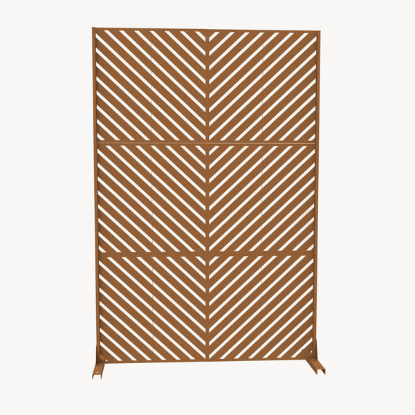 Tabique Kekan exterior acero 180x90/120 cm [casa.pro]