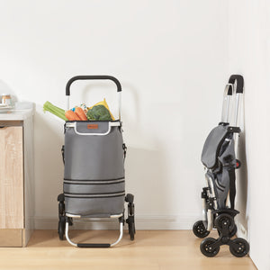 Carrito de compras para escaleras Neef plegable [en.casa]