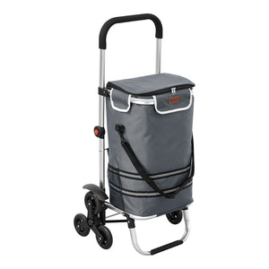 Carrito de compras para escaleras Neef plegable [en.casa]