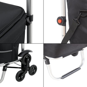 Carrito de compras para escaleras Neef plegable [en.casa]