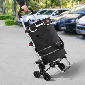 Carrito de compras para escaleras Neef plegable [en.casa]