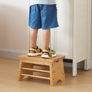 Taburete Ryslinge hasta 100 kg bambú [en.casa] - premiumXL