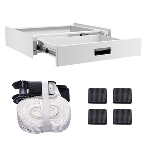 Marco de conexión para lavadora/secadora varios modelos [en.casa]