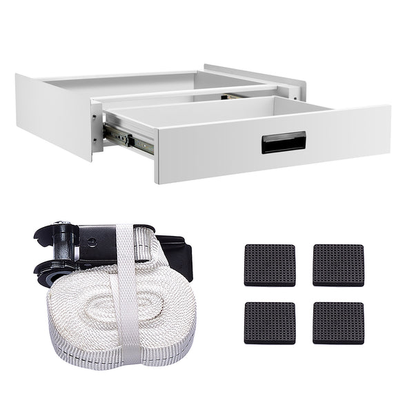 Marco de conexión para lavadora/secadora varios modelos [en.casa]