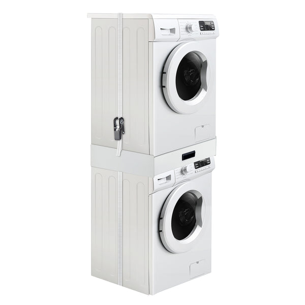 Marco de conexión para lavadora/secadora varios modelos [en.casa]