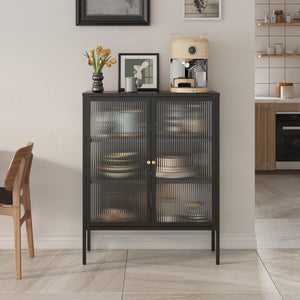 Aparador vitrina Vinterhavn [en.casa]