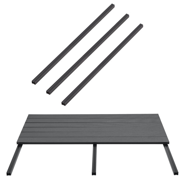 Juego completo de tarimas WPC Deilingen en varios colores y tamaños [neu.holz]