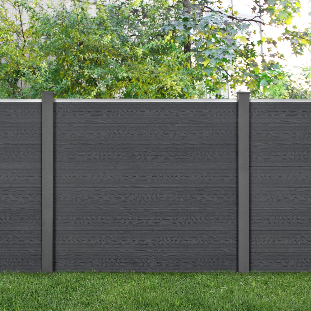 Valla de jardín Pinto en varios tamaños gris neu.holz - premiumXL