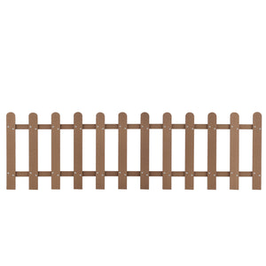 Valla de jardín Elda WPC 200x60 cm en varios colores nuevo.madera