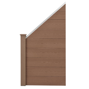 Valla de jardín Segovia WPC en varias versiones [neu.holz]