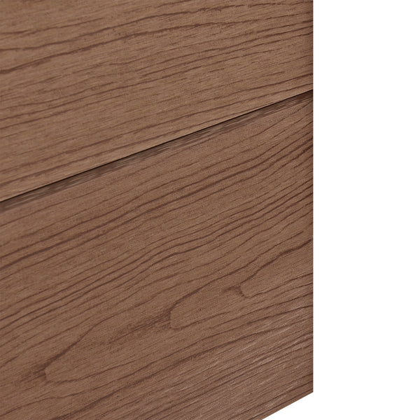 Valla de jardín Segovia WPC en varias versiones [neu.holz]