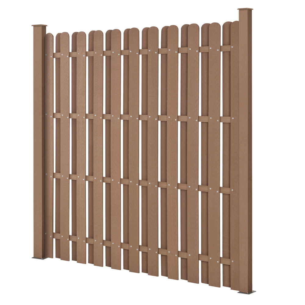 Valla de jardín WPC Langero neu.holz - premiumXL