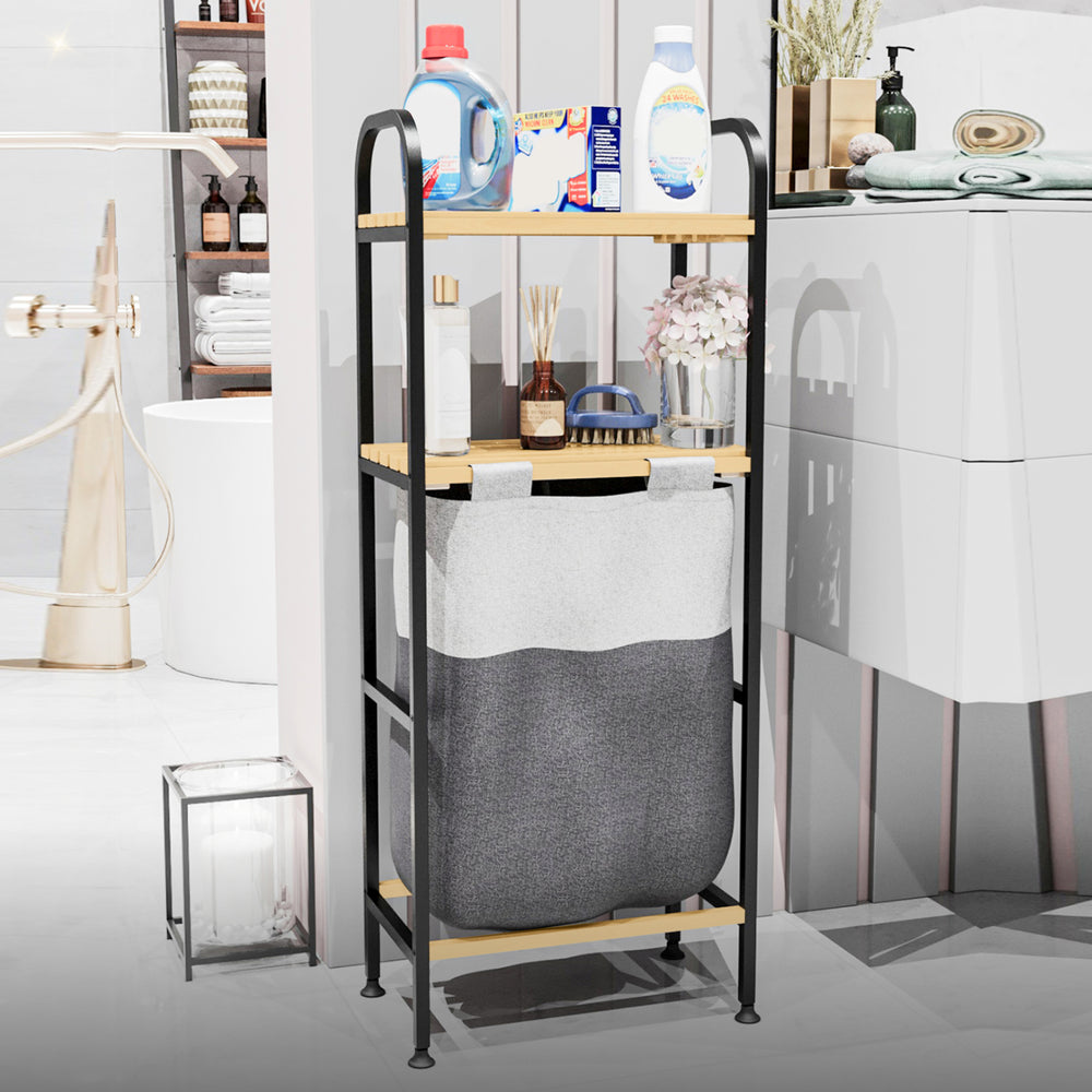 Estantería para lavandería Pello 100x39x22 cm [en.casa] - premiumXL