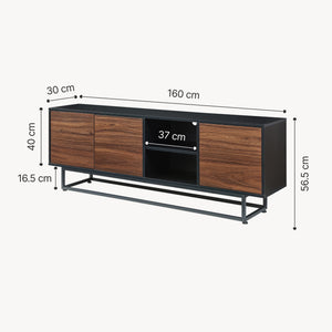 Lowboard Boxholm [en.casa]