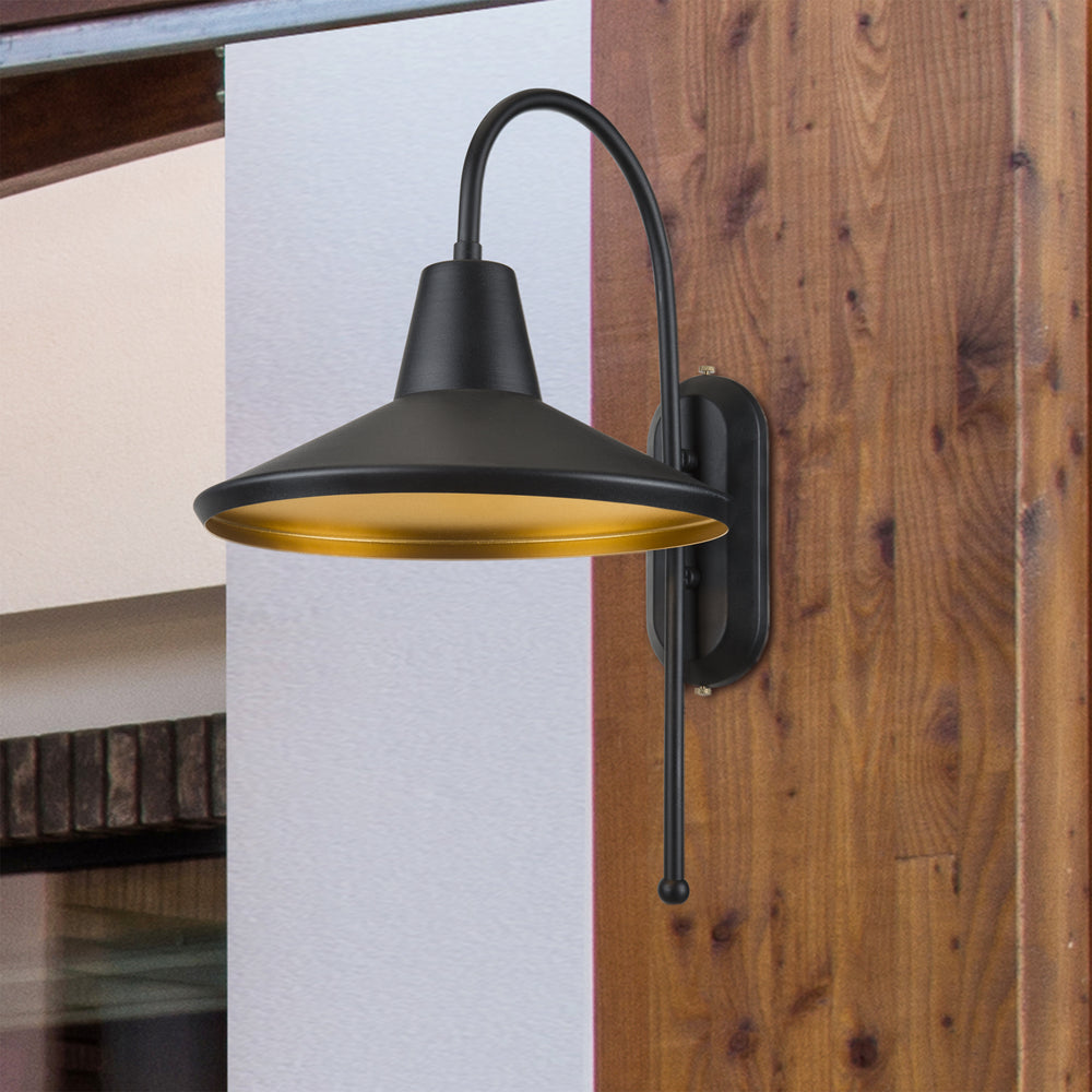 Aplique de pared Kirkcaldy 40 x 30 x 51 cm 1 luz en varios colores [lux.pro] - premiumXL