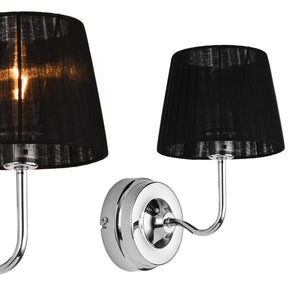 Lámpara de pared Núremberg 1x E14 Ø11,5-15 cm en varios colores lux.pro