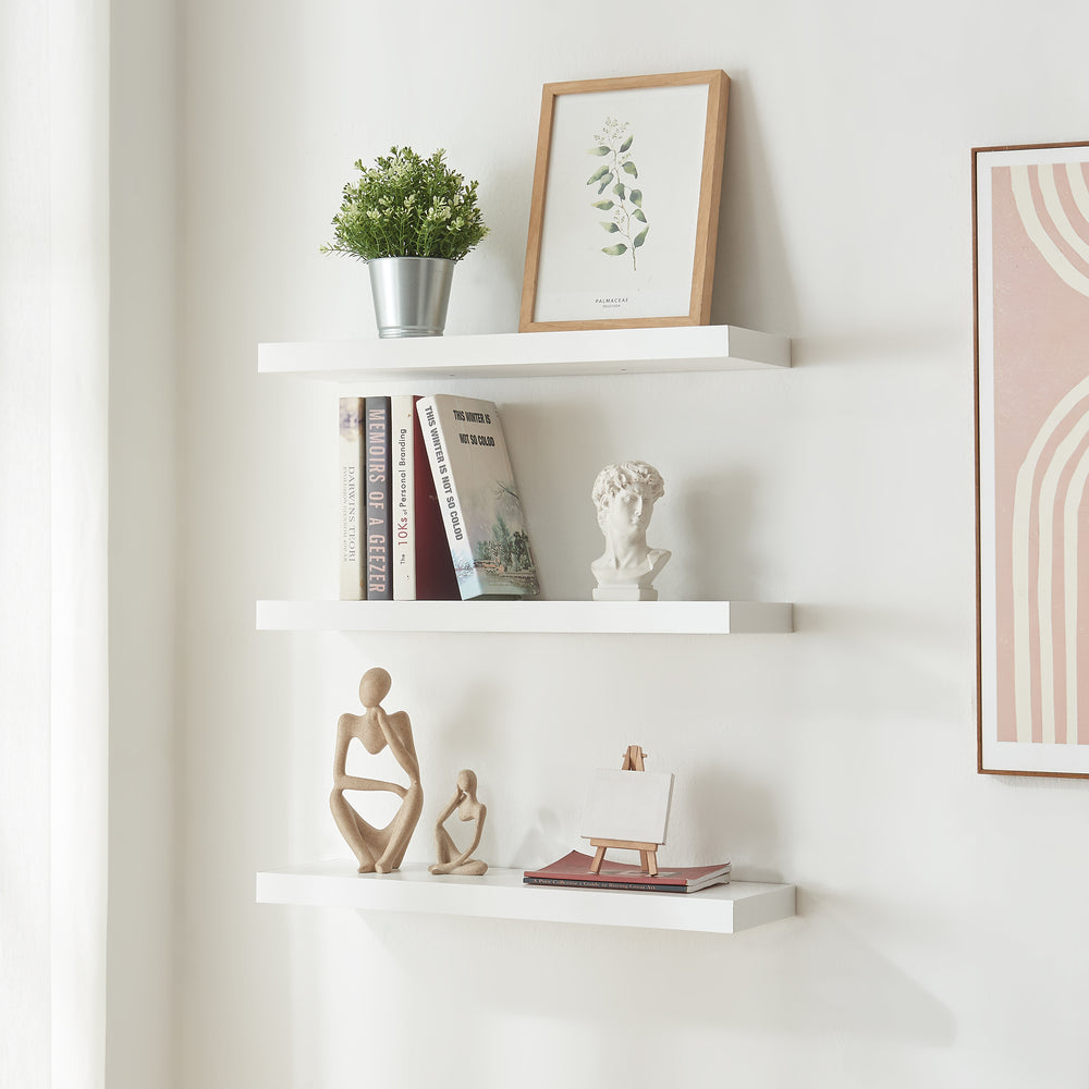 Conjunto de estantes de pared Stranda [en.casa]