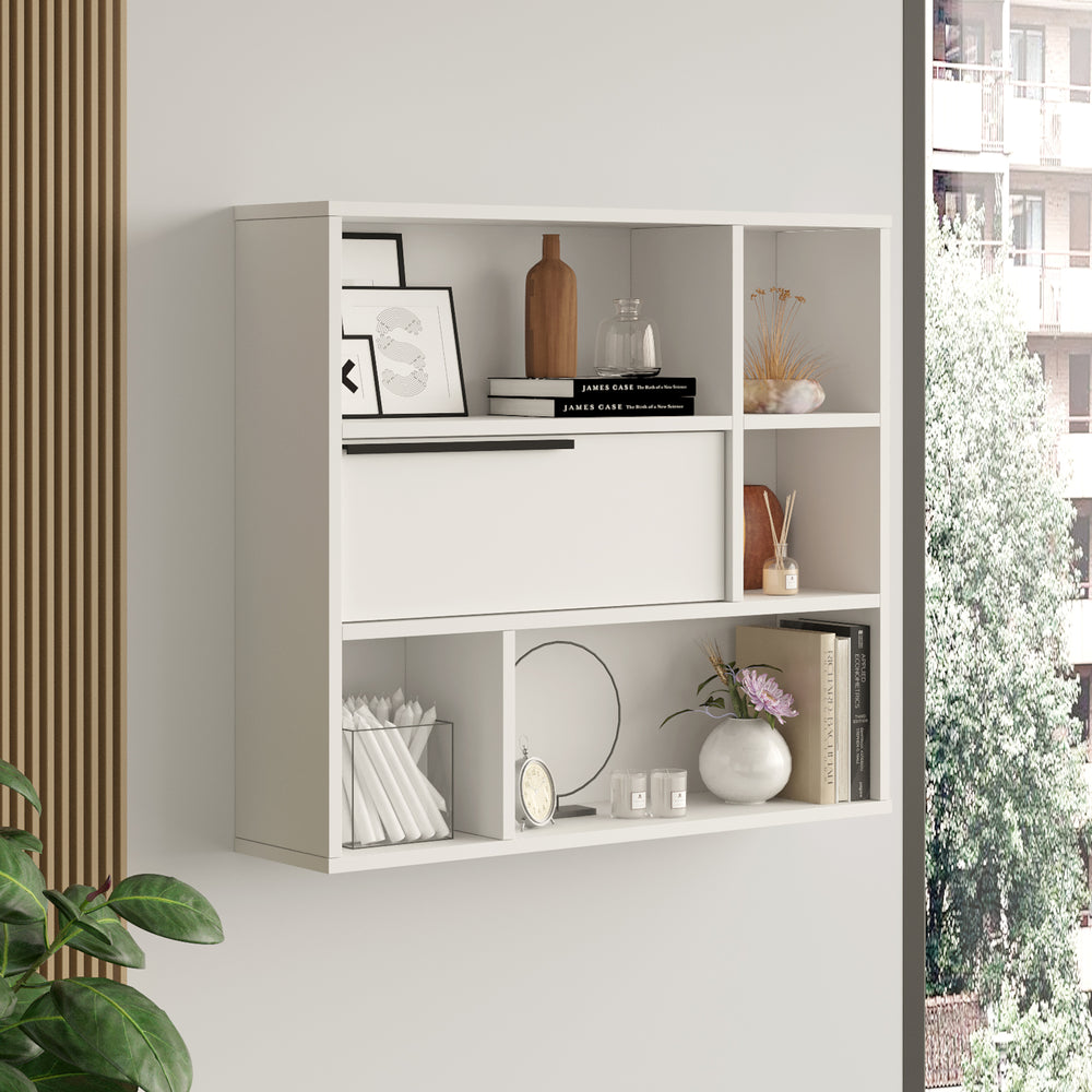 Estantería de pared Vesanto 90x22x81 cm [en.casa]
