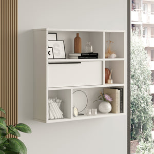 Estantería de pared Vesanto 90x22x81 cm [en.casa]