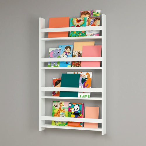 Estantería infantil Sotenäs 120x74x10cm blanco [en.casa] - premiumXL